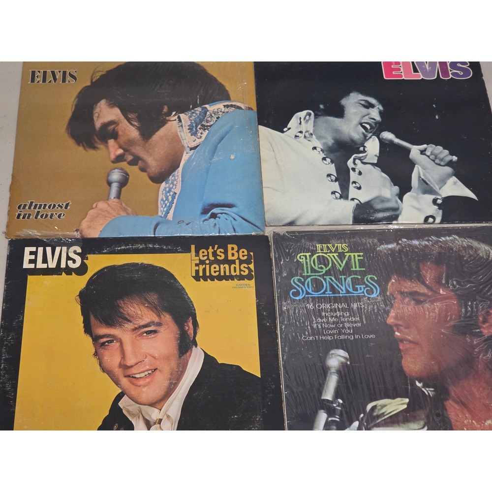 Elvis Presley 12 Vinyl LP Record Lot Moody Blue Aloha Hawaii